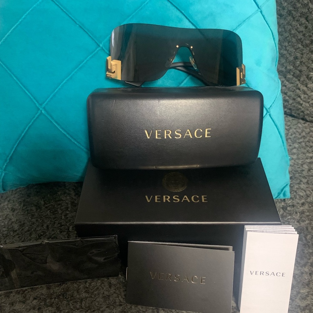 Versace Grey Sunglasses